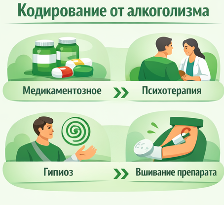 кодирование от алкоголизма в Михайлове Санати